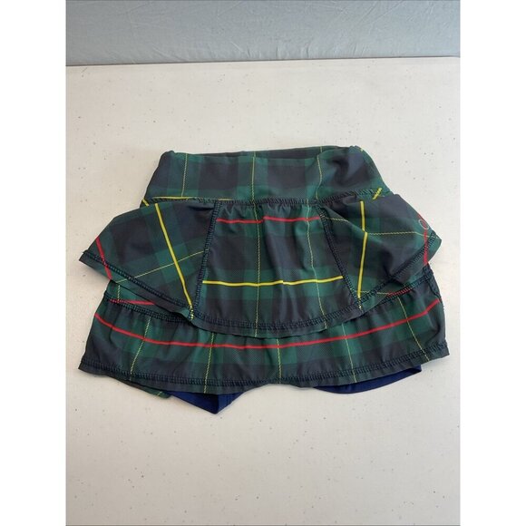 The Bubble Toddler Girls med‎ 2T/3T Navy Plaid skort preppy - Picture 2 of 7